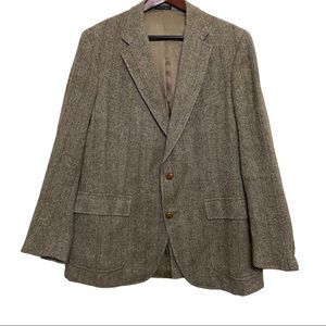 Nordstrom Vintage Wool Blazer Herringbone